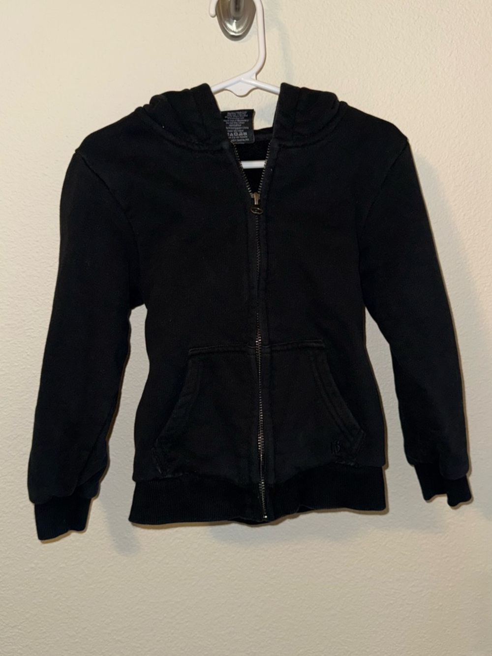 Little Bipsy Kids Black Zip-Up Hoodie